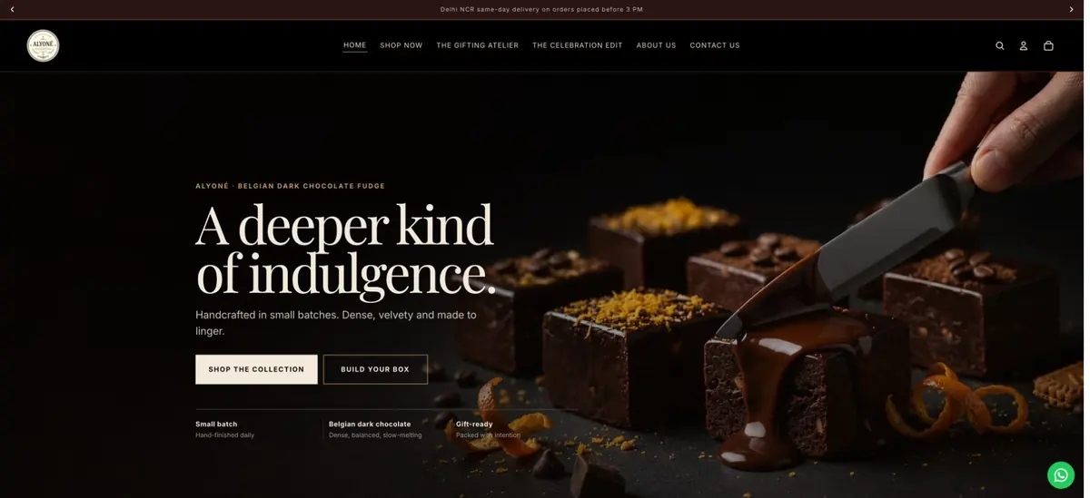 Alyoné website