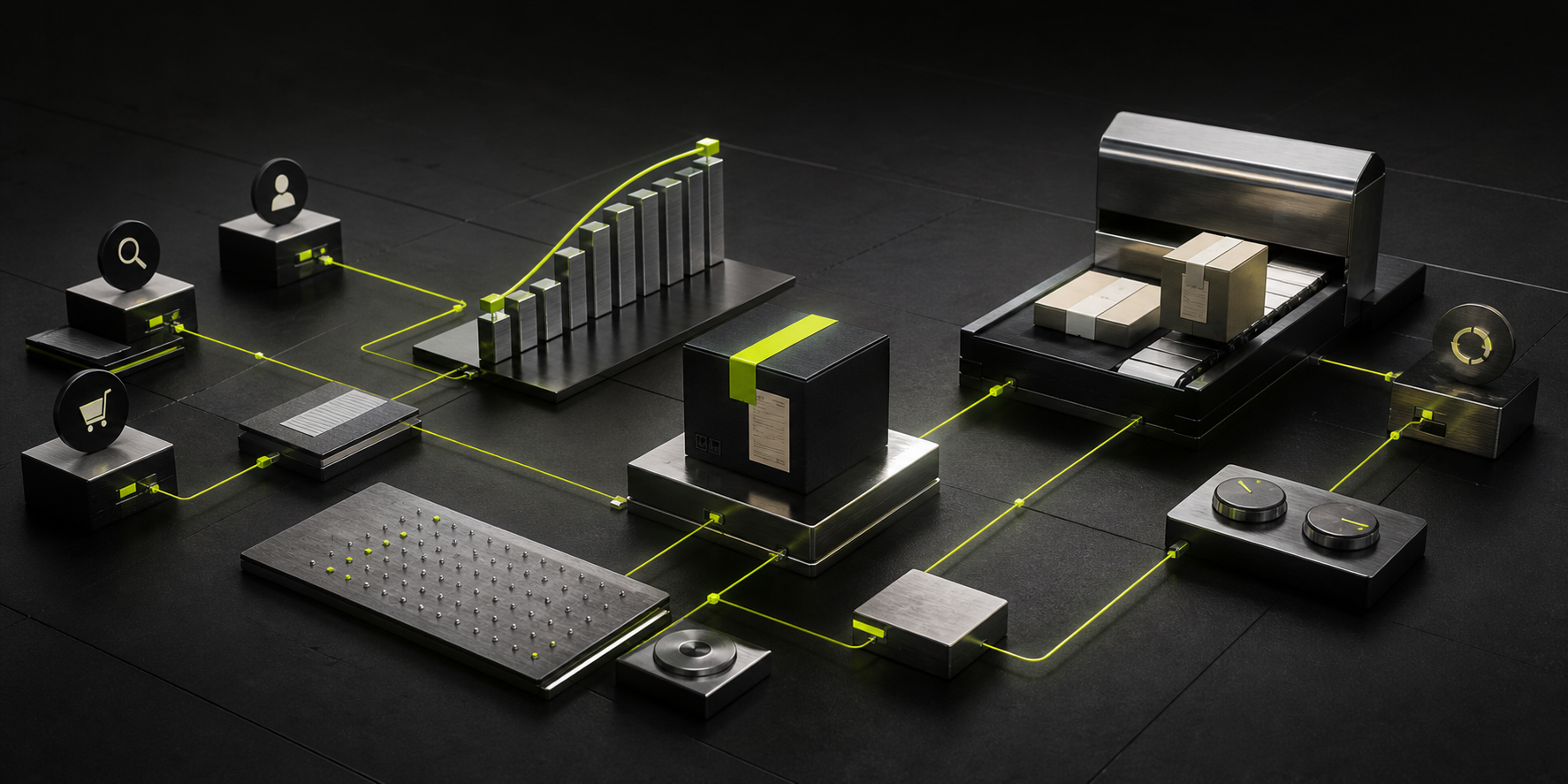 Connected commerce operations and analytics system